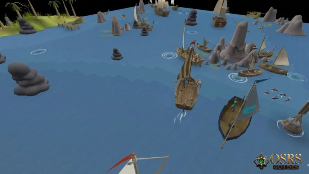 Sailing Boat Types in OSRS